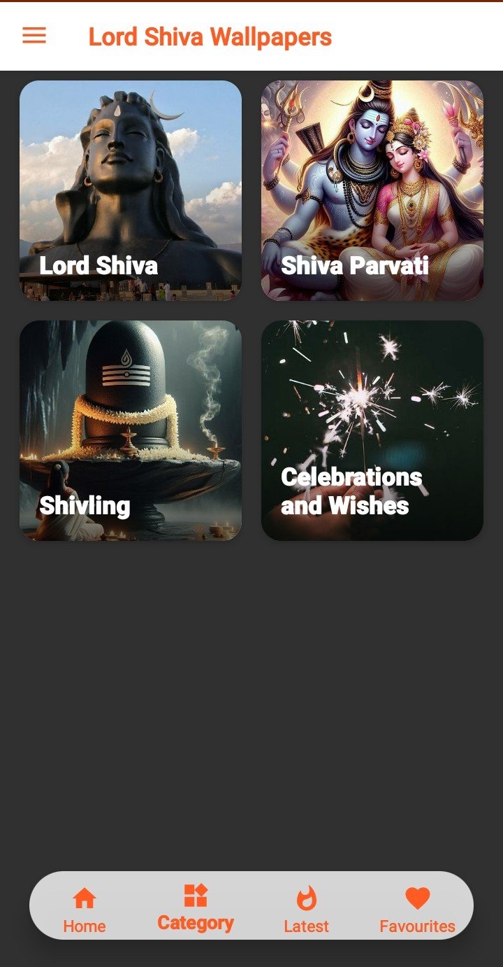 Screenshot of Lord Shiva Wallpapers