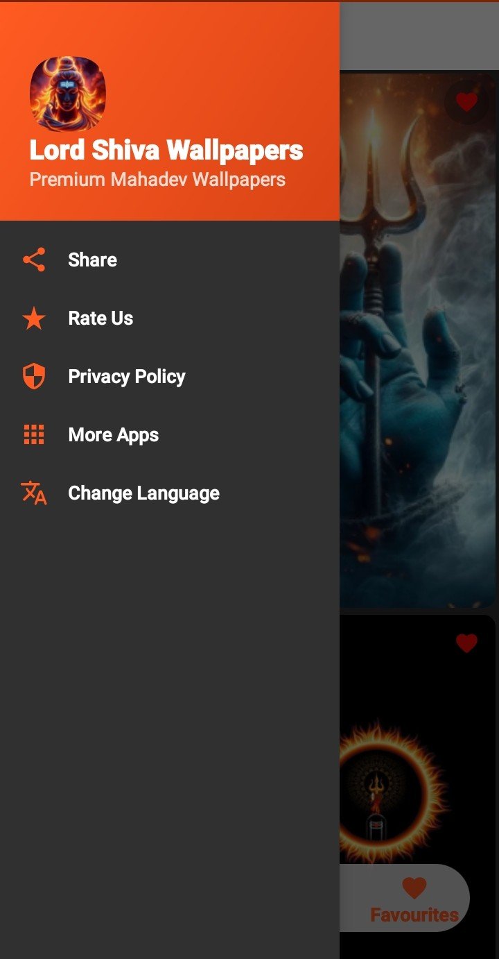 Screenshot of Lord Shiva Wallpapers